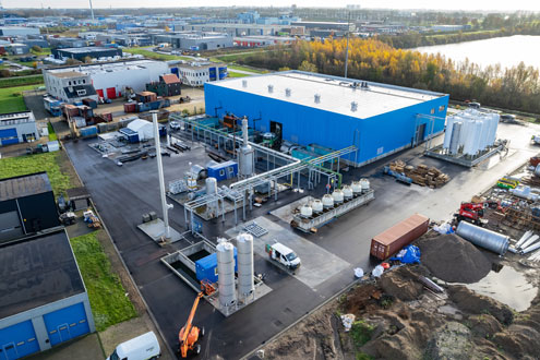 BLL-16 Beston Semi-continuous Pyrolysis Plants Installed in the Netherlands in 2022