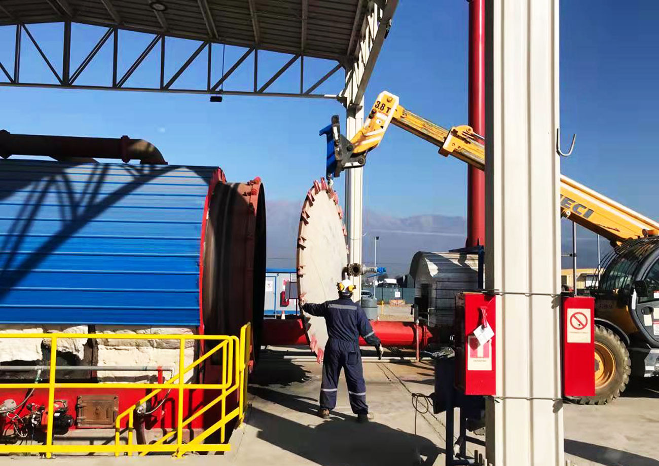Beston Tyre Pyrolysis Machine Project Installed in Chile