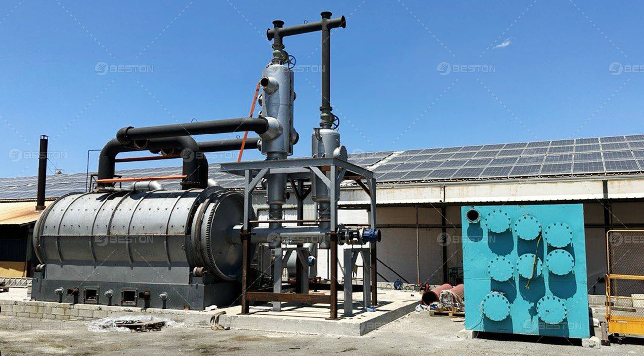 Install BLJ-6 Plastic Pyrolysis Plant in Cyprus
