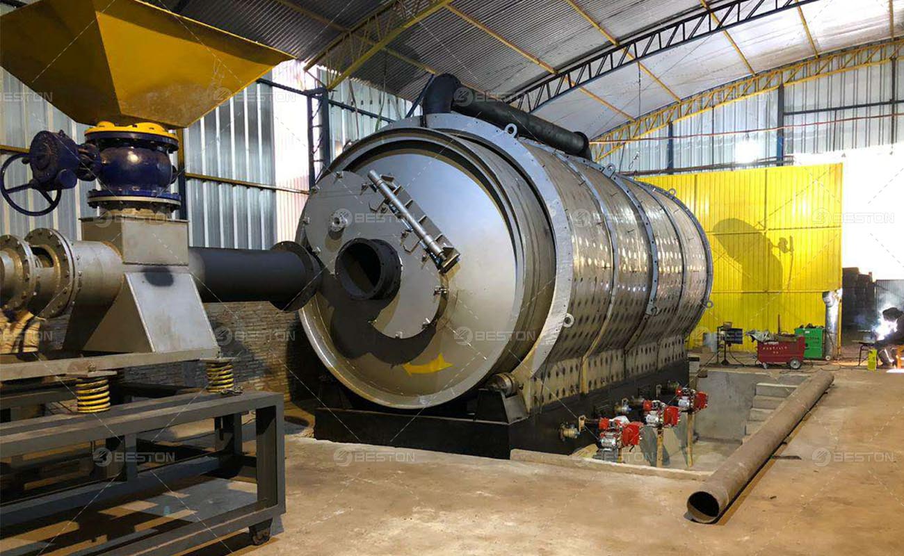 Tyre Pyrolysis Plant